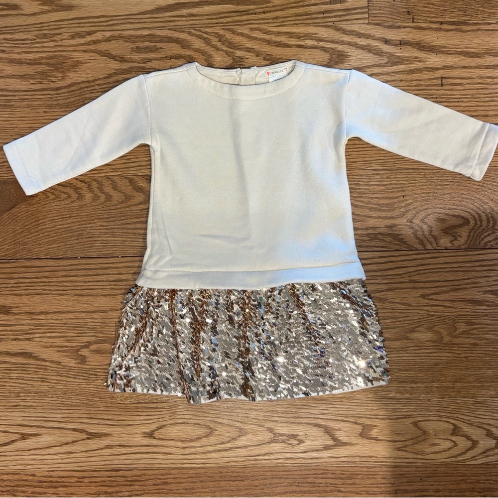 Ivory Dress with Sequins